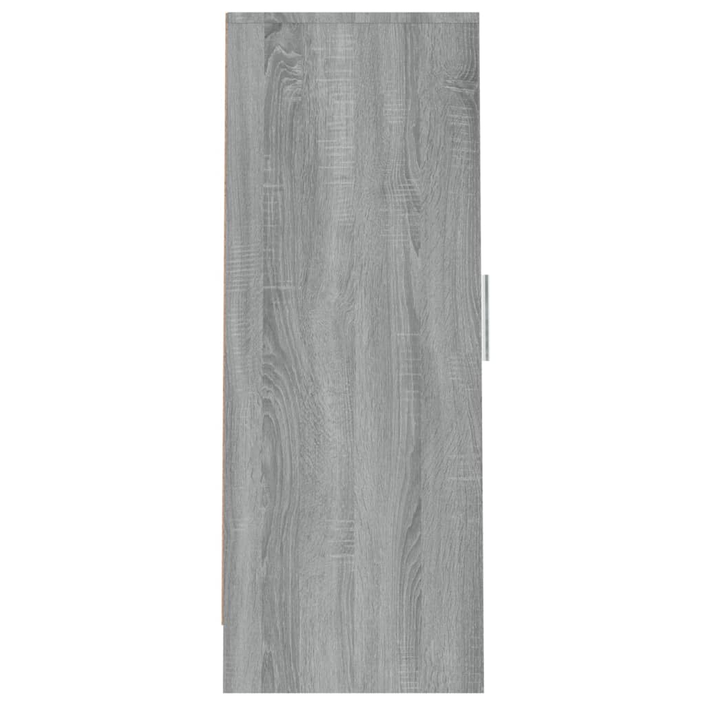 vidaXL Botník šedý sonoma 32 x 35 x 92 cm kompozitní dřevo