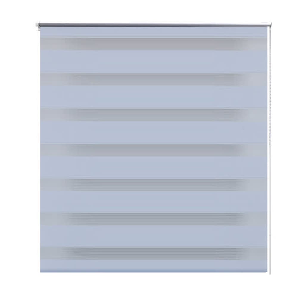 Roleta den a noc / Zebra / Twinroll 80x175 cm bílá