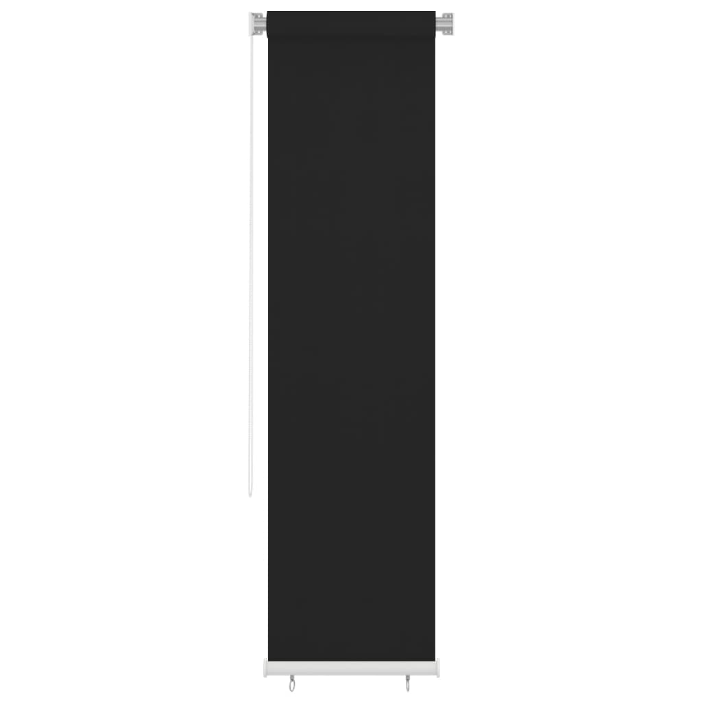 vidaXL Venkovní roleta 60 x 230 cm černá HDPE