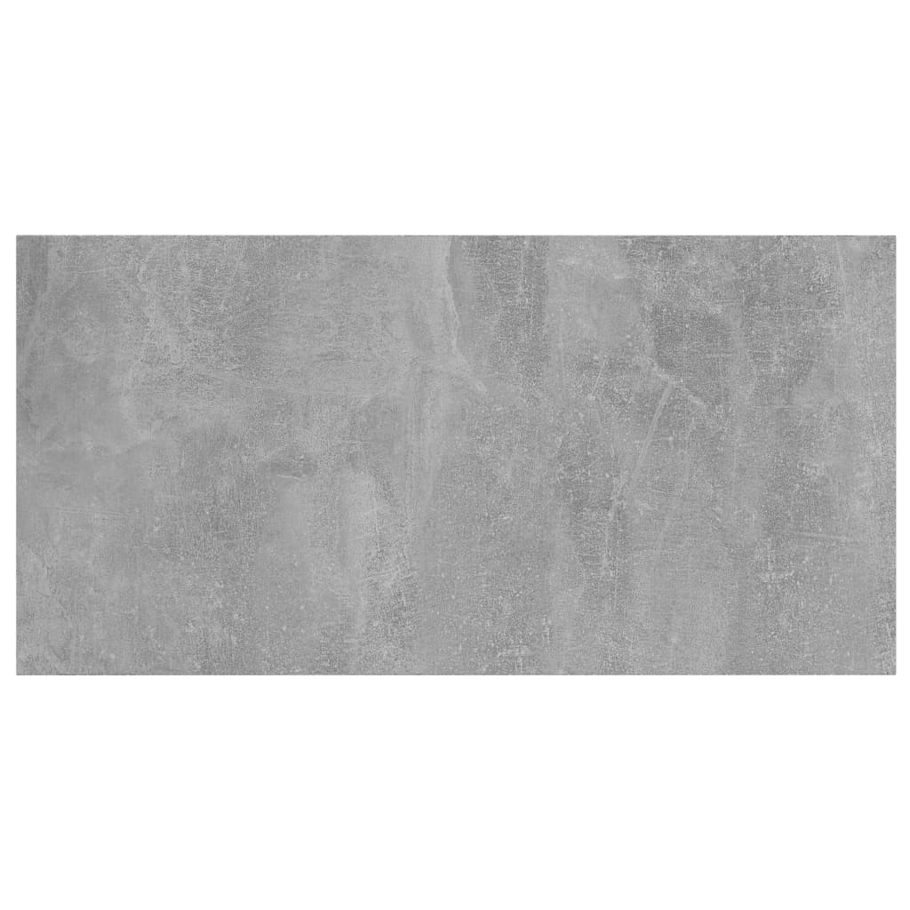 vidaXL Přídavné police 4 ks betonově šedé 80 x 30 x 1,5 cm dřevotříska