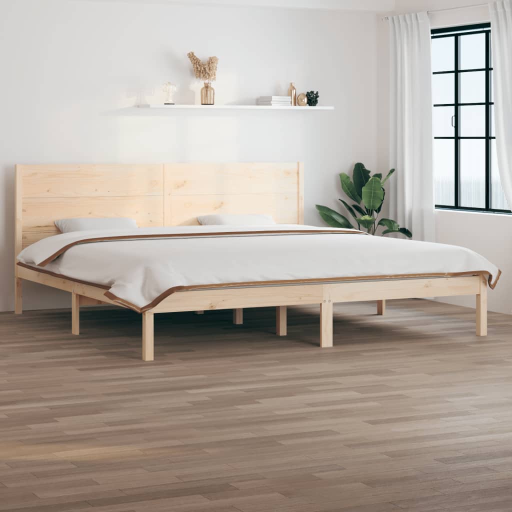 vidaXL Rám postele masivní borovice 200 x 200 cm