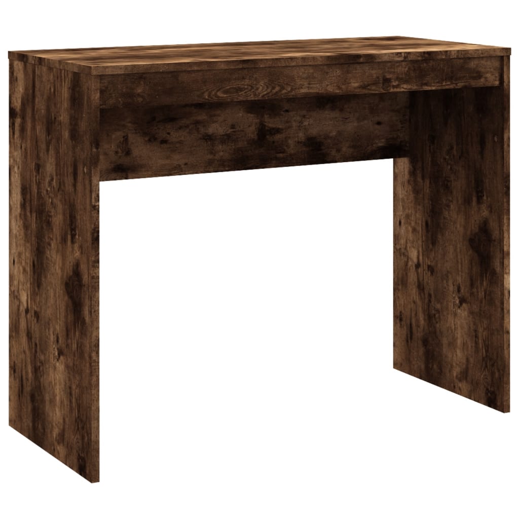 vidaXL Psací stůl kouřový dub 90 x 40 x 72 cm kompozitní dřevo