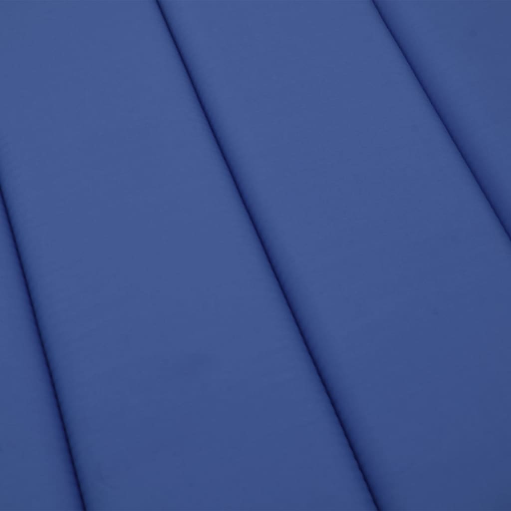 vidaXL Poduška na lehátko královsky modrá 200x50x3 cm oxfordská látka