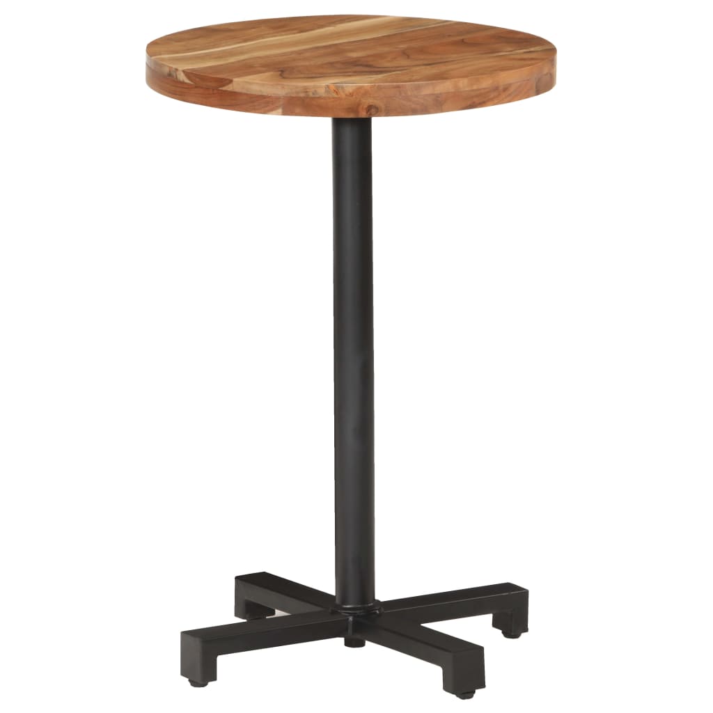 vidaXL Bistro stůl kulatý Ø 50 x 75 cm masivní akáciové dřevo