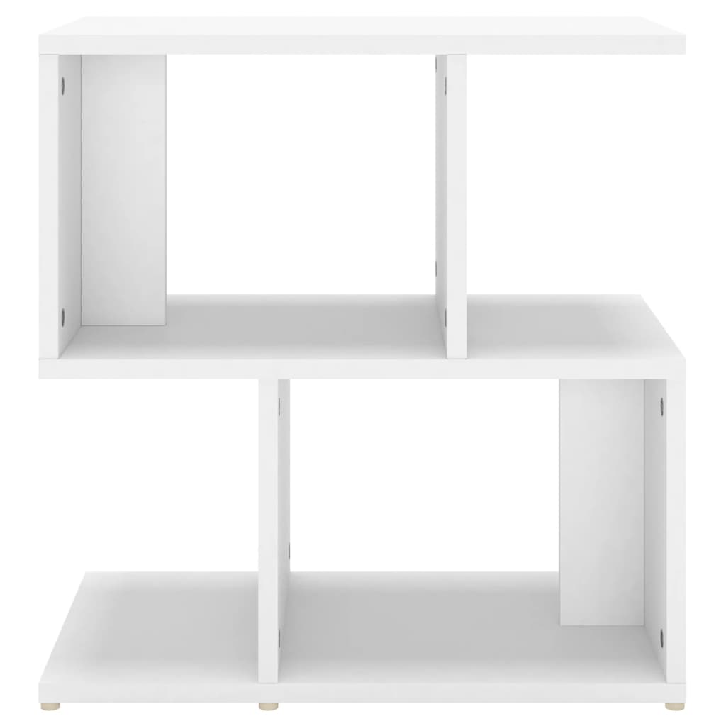 vidaXL Noční stolek bílý 50 x 30 x 51,5 cm dřevotříska