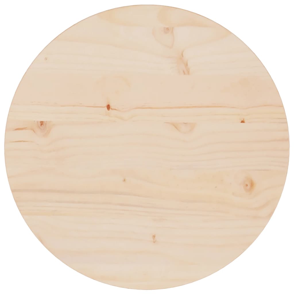 vidaXL Stolní deska Ø 40 x 2,5 cm masivní borové dřevo
