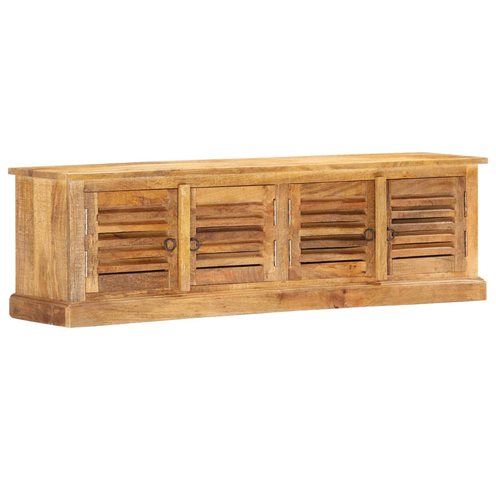 vidaXL Úložná lavice 128 cm masivní mangovníkové dřevo