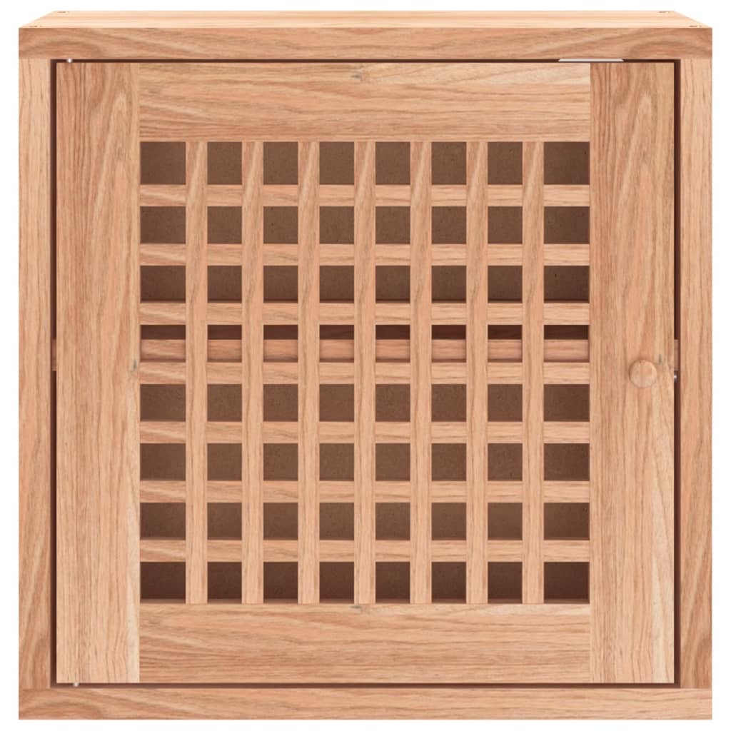 vidaXL Nástěnná skříňka 42 x 18 x 42 cm masivní ořechové dřevo