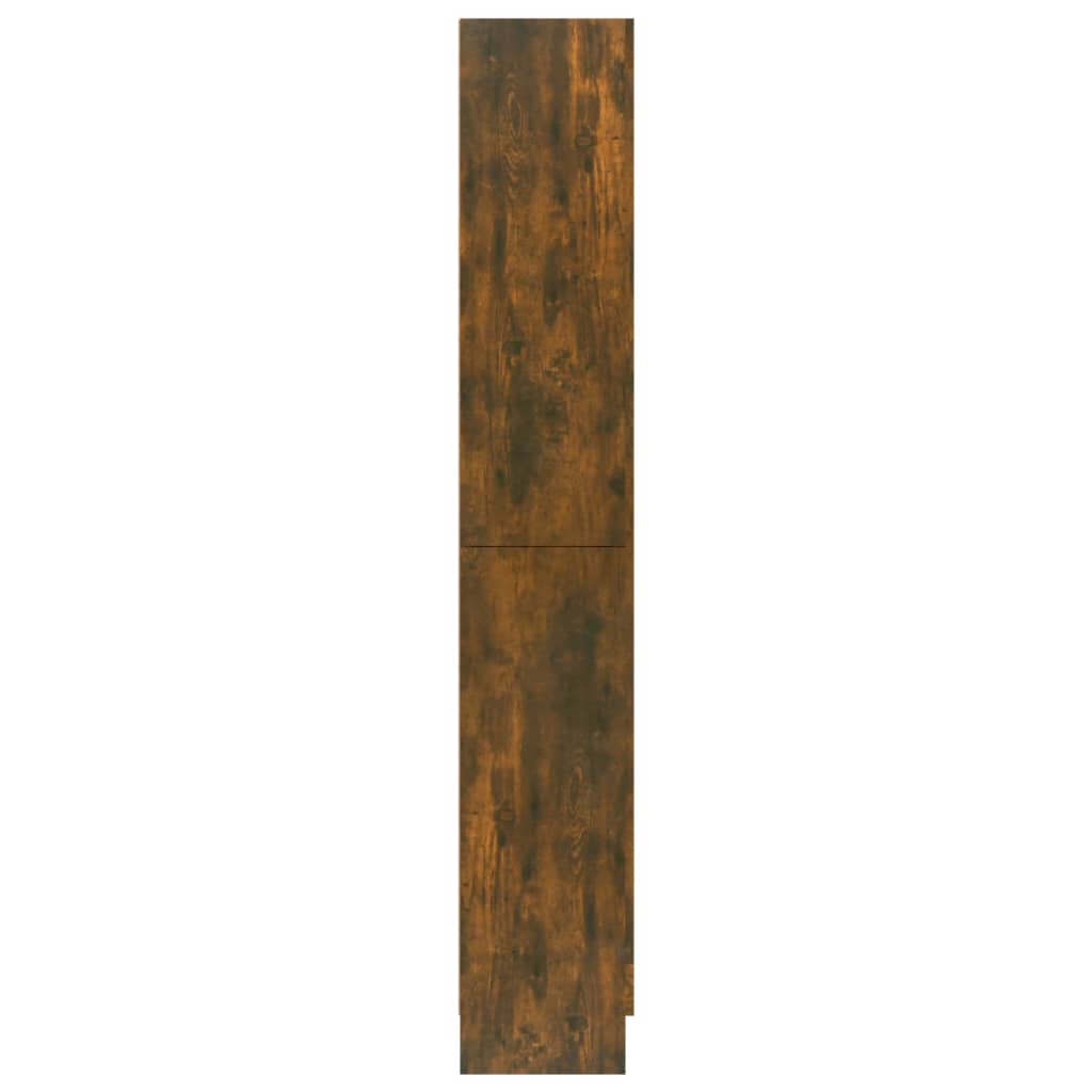 vidaXL Vitrína kouřový dub 82,5 x 30,5 x 185,5 cm kompozitní dřevo
