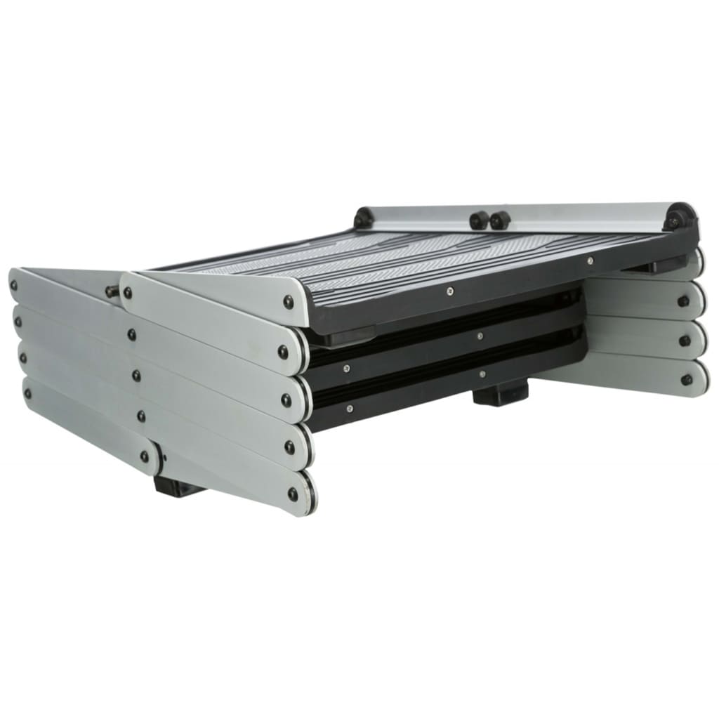 TRIXIE 4stupňové skládací schody pro domácí mazlíčky 160x70 cm hliník