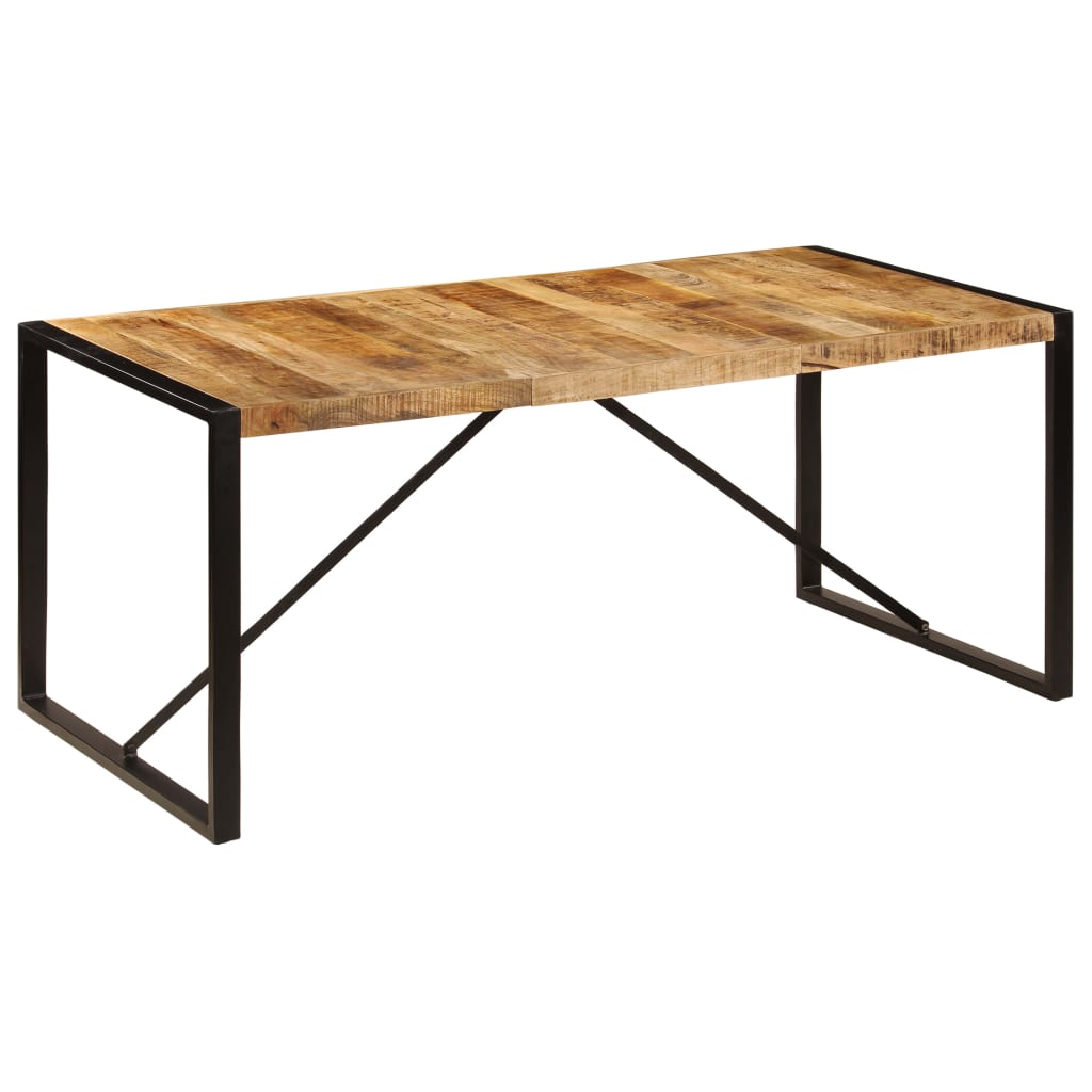 vidaXL Jídelní stůl hrubé masivní mangovníkové dřevo 180 cm