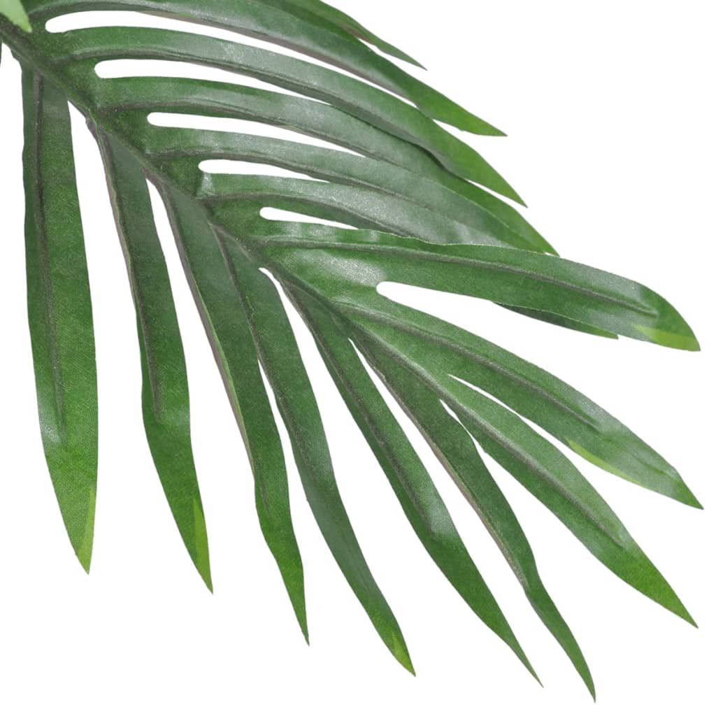 vidaXL Umělá cykasová palma s květináčem 80 cm zelená