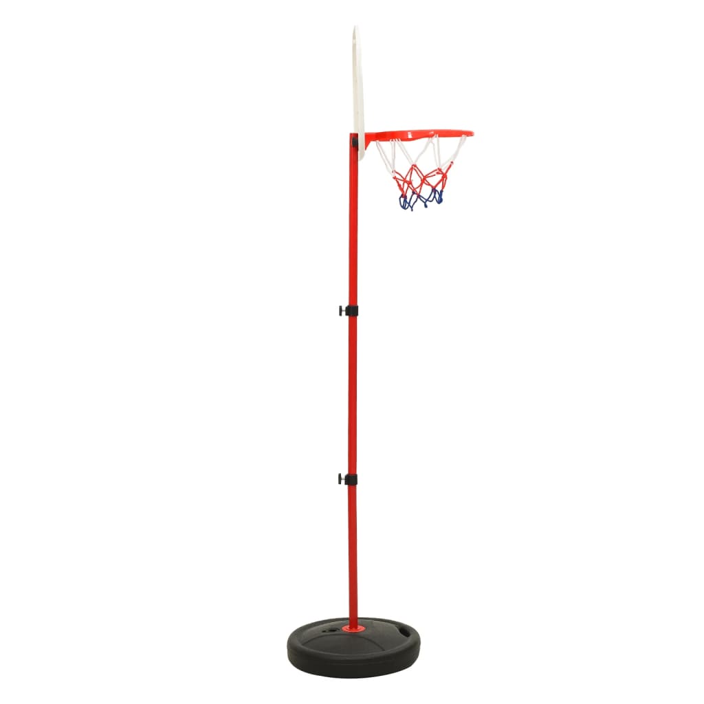 vidaXL Přenosná basketbalová hrací sada nastavitelná 160 cm