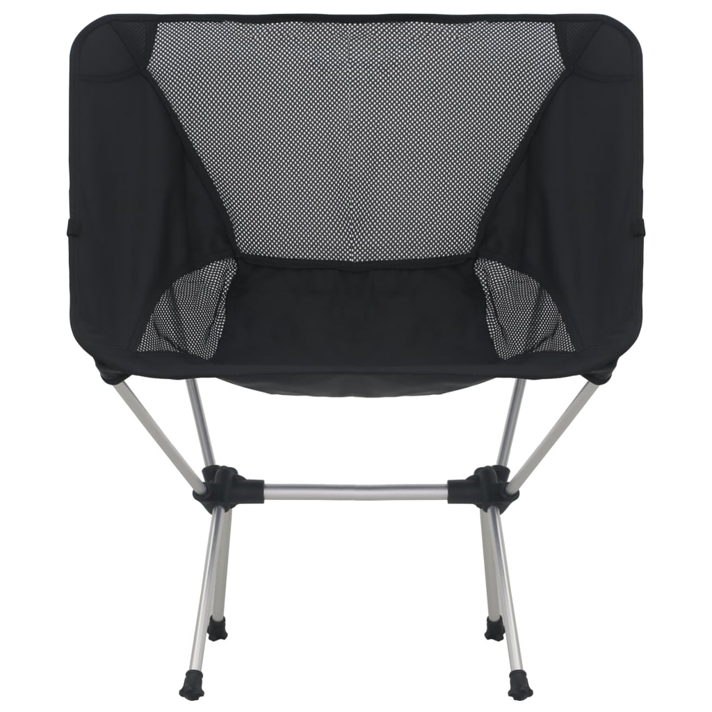 vidaXL Skládací kempingové židle 2 ks s taškou 54x50x65 cm hliníkové