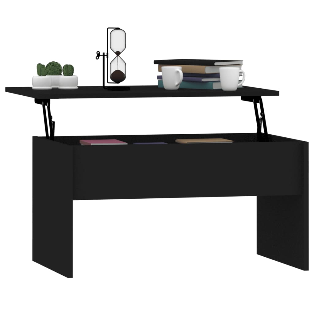 vidaXL Konferenční stolek černý 80 x 50,5 x 41,5 cm kompozitní dřevo