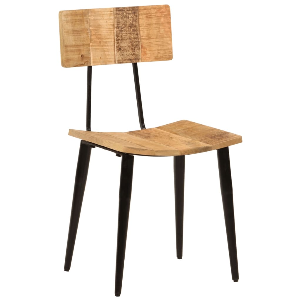 vidaXL Jídelní židle 2 ks 44 x 40 x 80 cm masivní mangovníkové dřevo