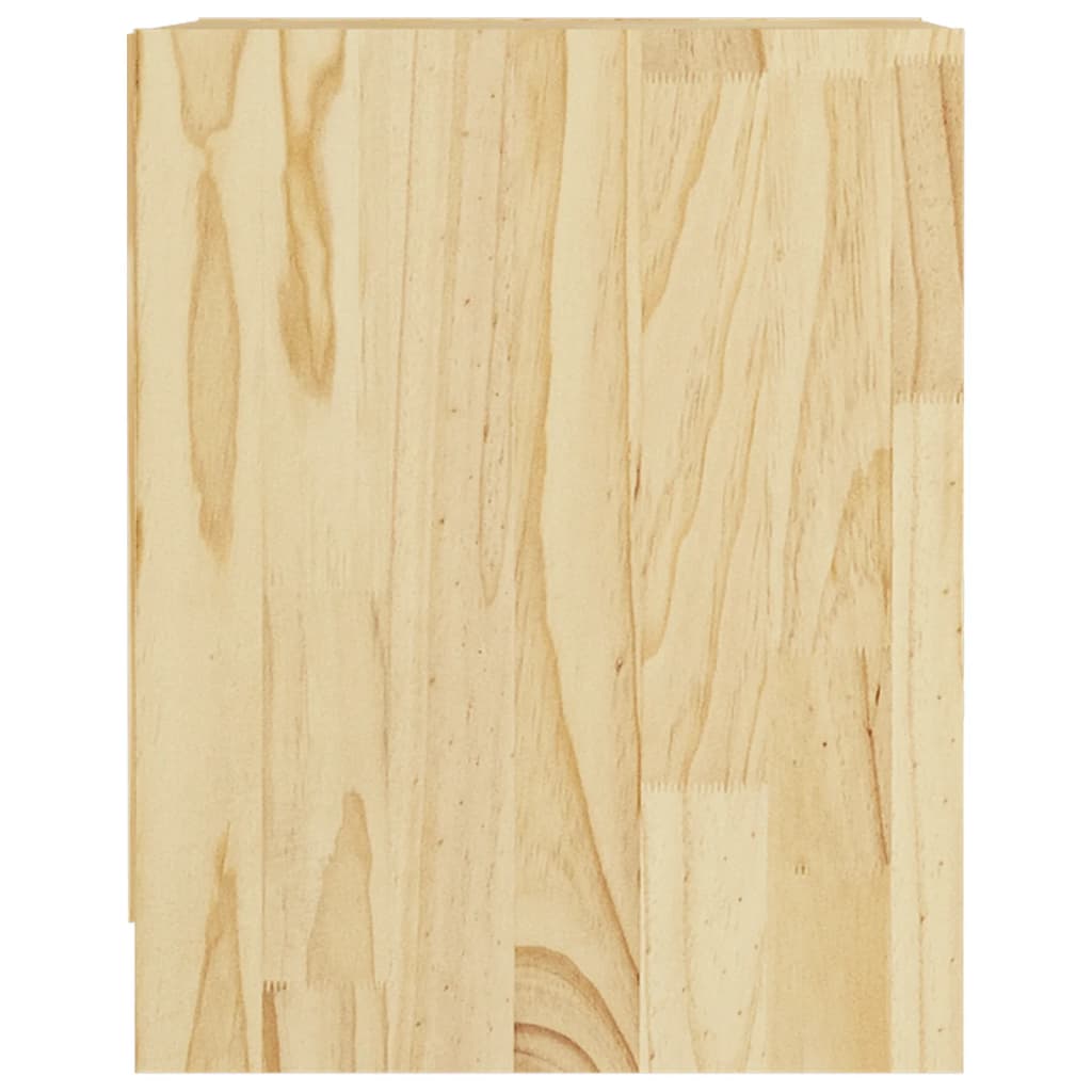 vidaXL Noční stolek 35,5 x 33,5 x 41,5 cm masivní borové dřevo