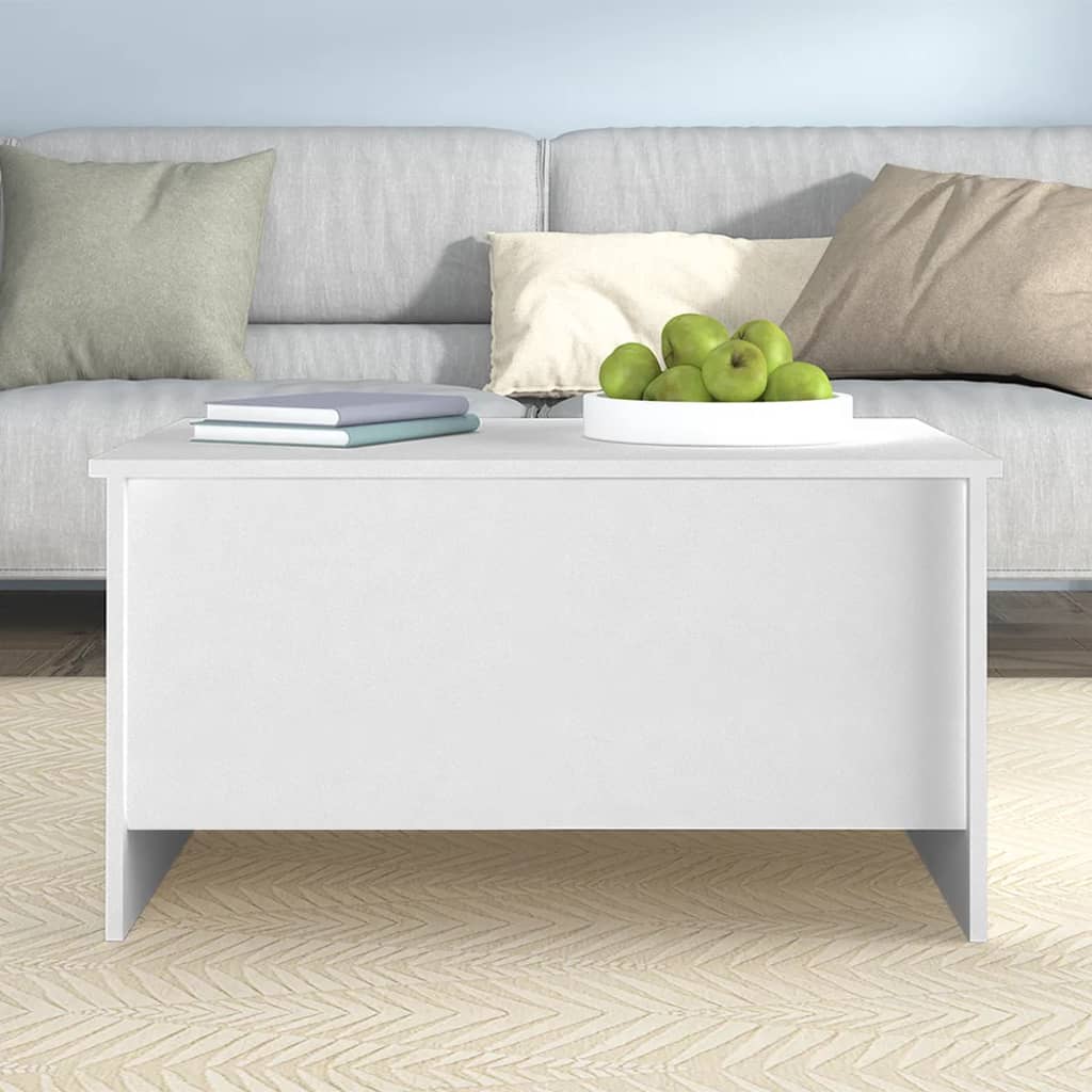 vidaXL Konferenční stolek bílý 80 x 55,5 x 41,5 cm kompozitní dřevo