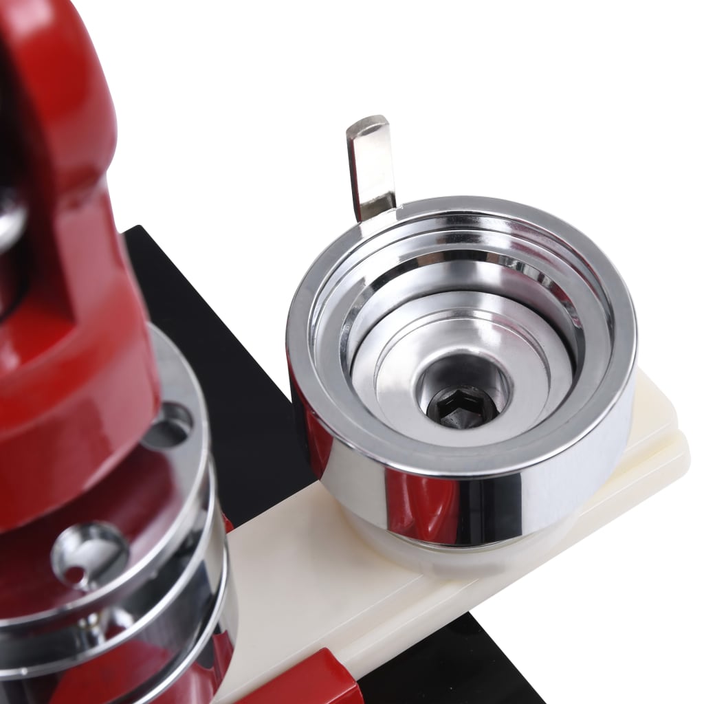 vidaXL Stroj na výrobu placek 500 ks butonů se špendlíkem 58 mm