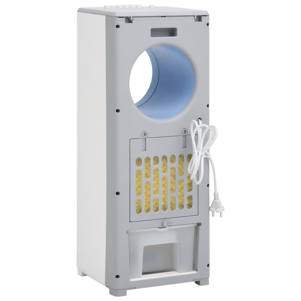 vidaXL Přenosný ochlazovač vzduchu 3 v 1 bílý 264 x 255 x 680 mm 80 W