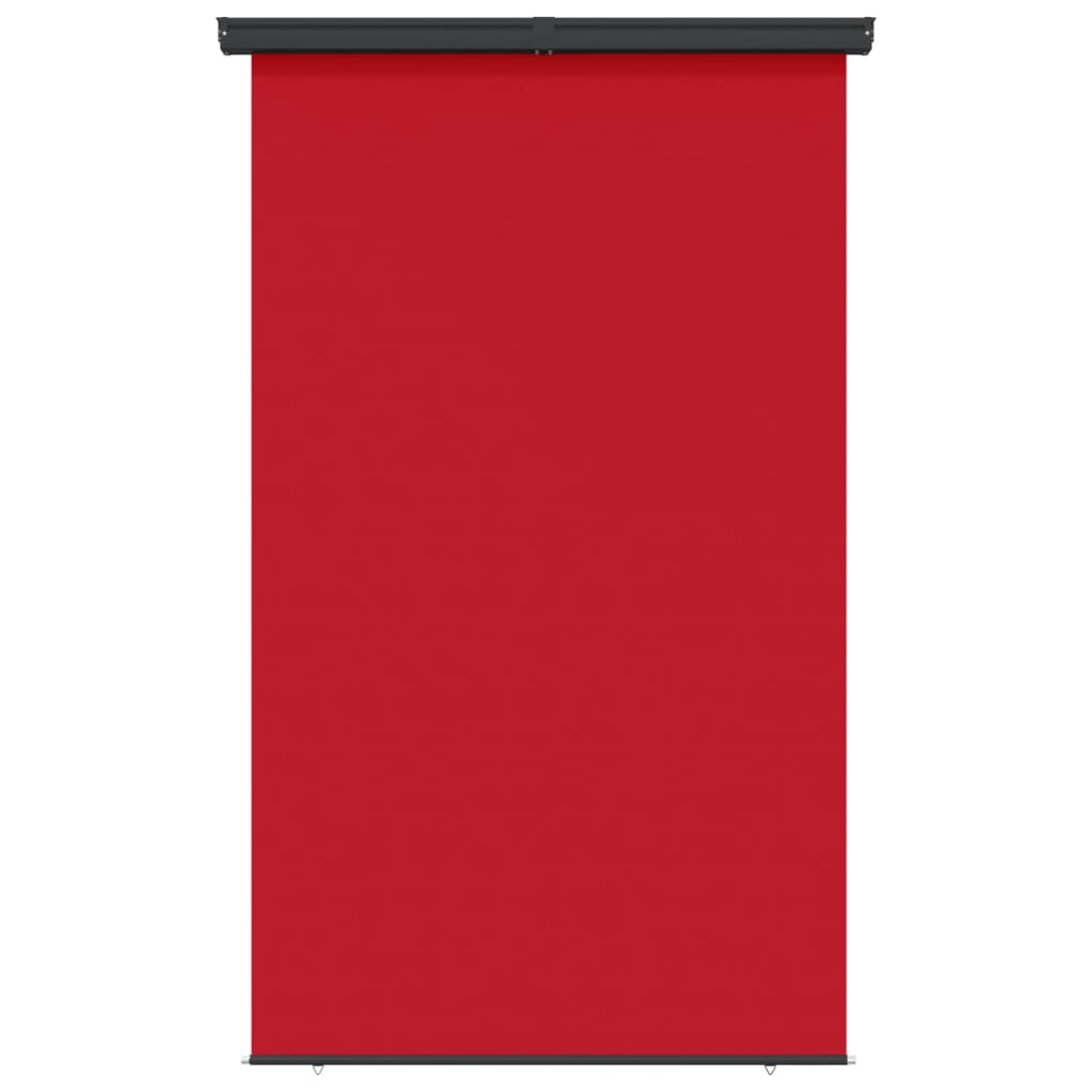 vidaXL Balkonová zástěna 175 x 250 cm červená