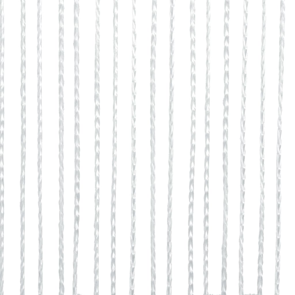 vidaXL Provázkové záclony, 2 ks, 140x250 cm, bílá