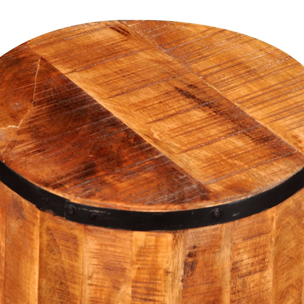 vidaXL Barová stolička z hrubého mangovníkového dřeva