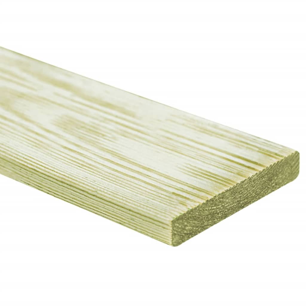 vidaXL Podlahová prkna 72 ks 8,64 m² 1 m impregnované borové dřevo