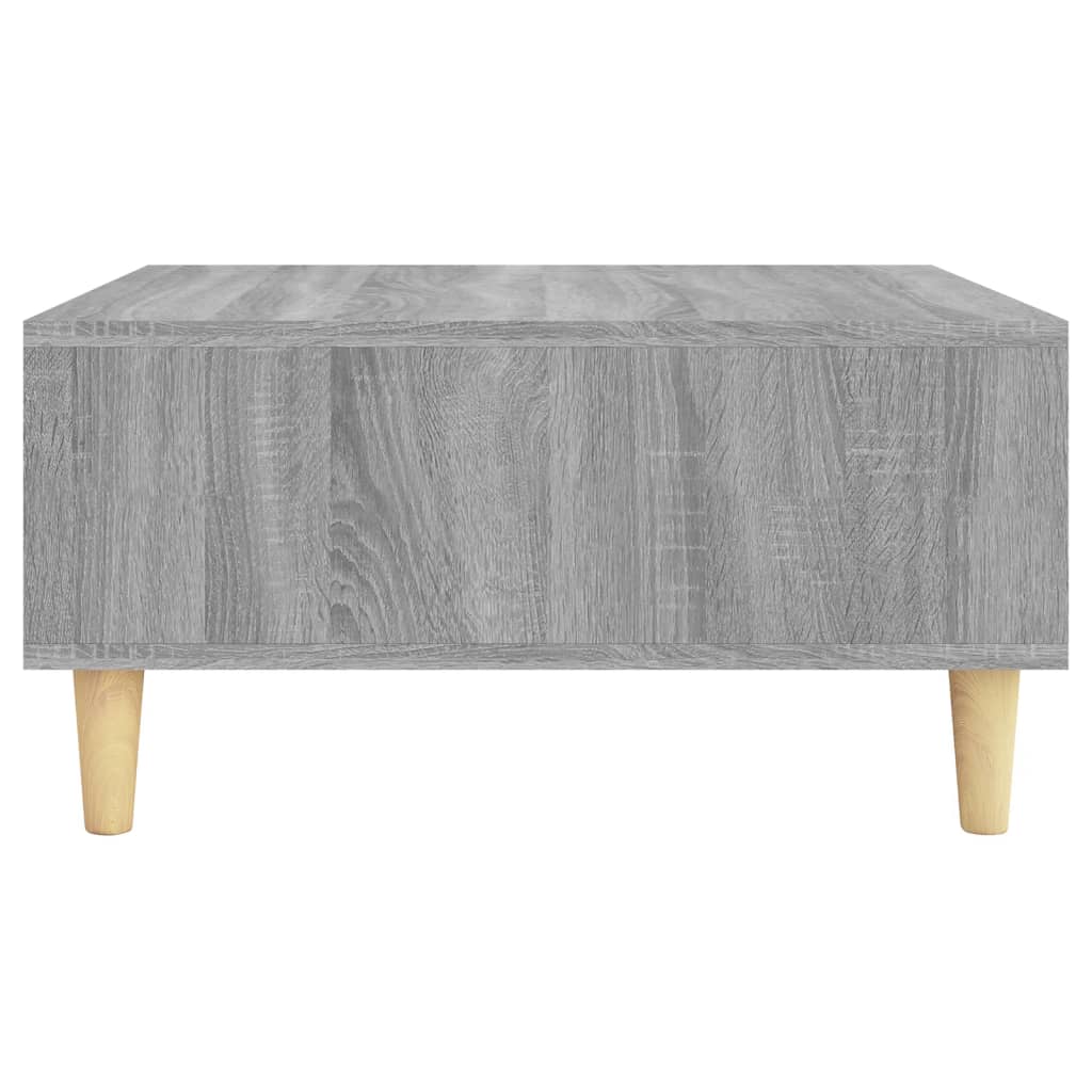 vidaXL Konferenční stolek šedý sonoma 60 x 60 x 30 cm dřevotříska