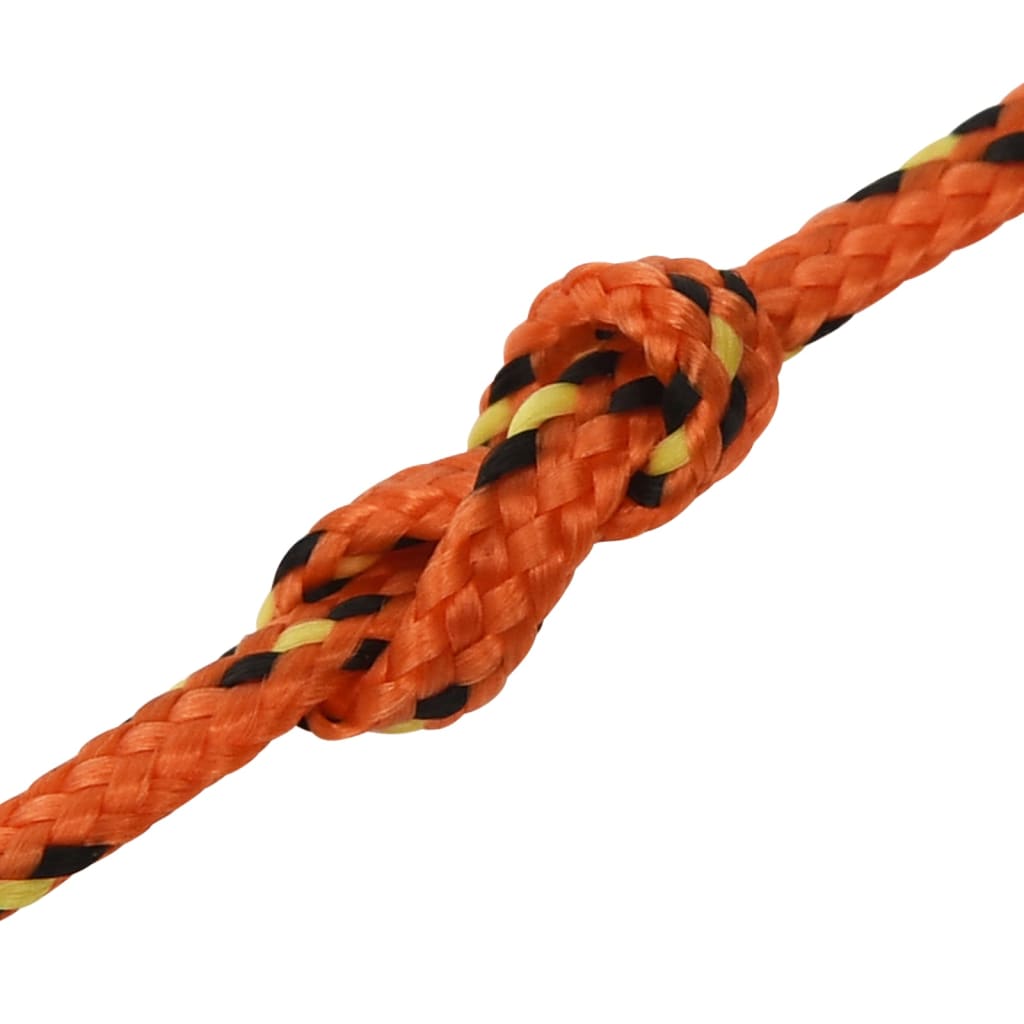 vidaXL Lodní lano oranžové 2 mm 25 m polypropylen