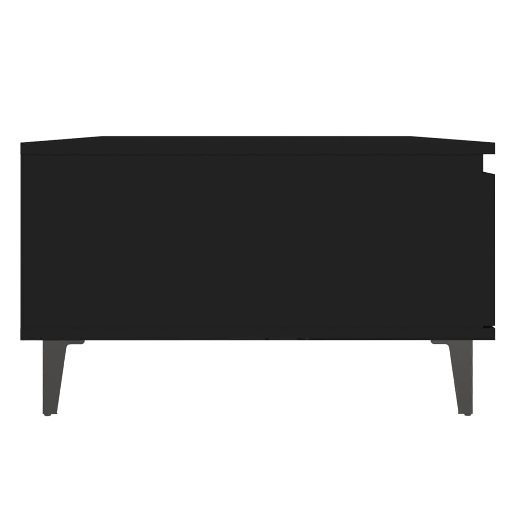 vidaXL Konferenční stolek černý 90 x 60 x 35 cm dřevotříska