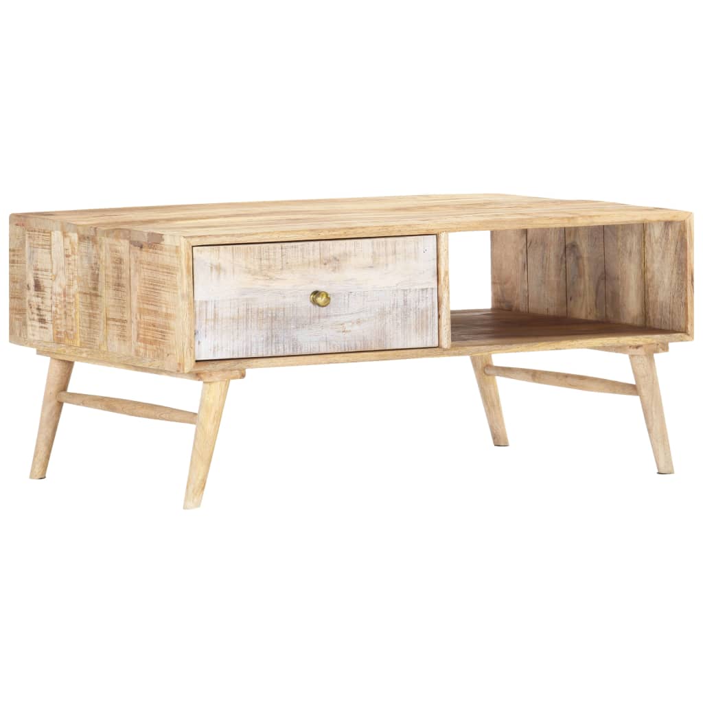 vidaXL Konferenční stolek 88 x 60 x 40 cm masivní mangovníkové dřevo