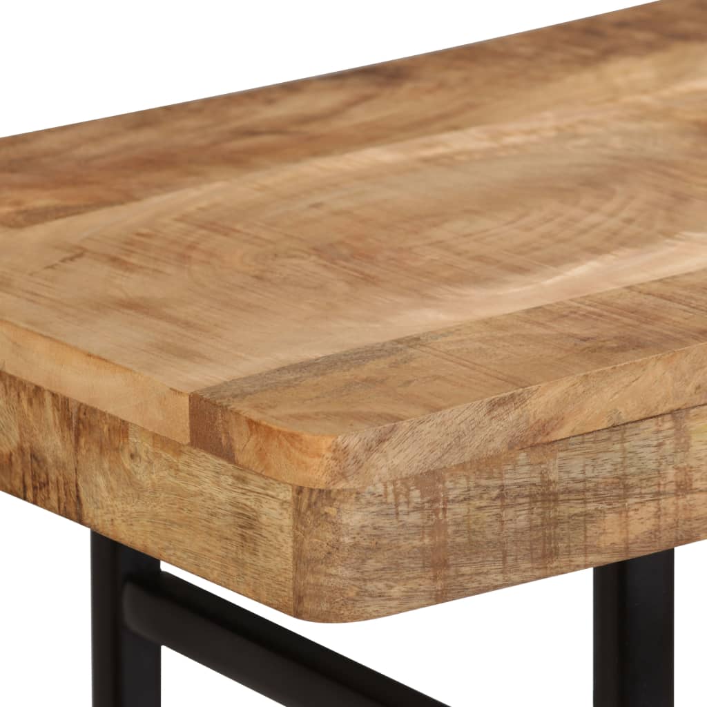 vidaXL Konzolový stolek masivní mangovník 115 x 36 x 76 cm