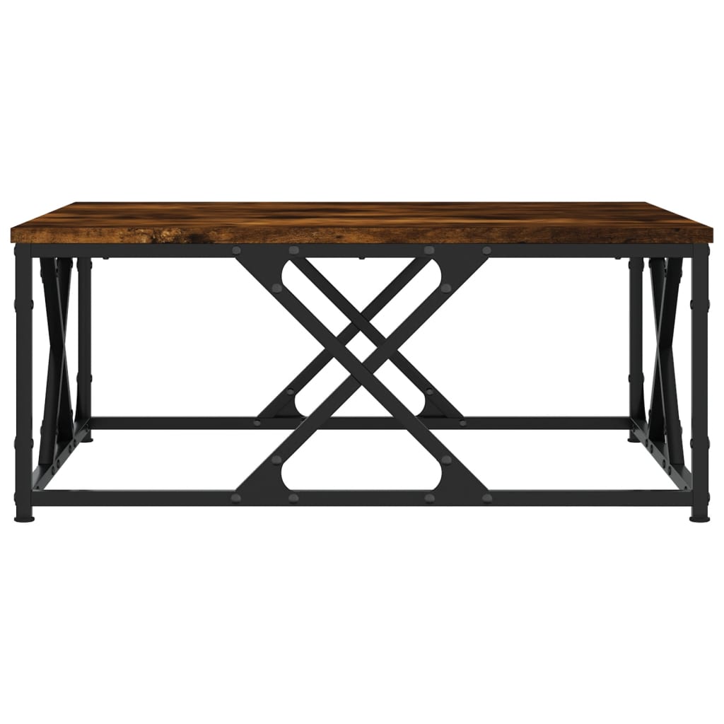 vidaXL Konferenční stolek kouřový dub 70 x 70 x 30 cm kompozitní dřevo