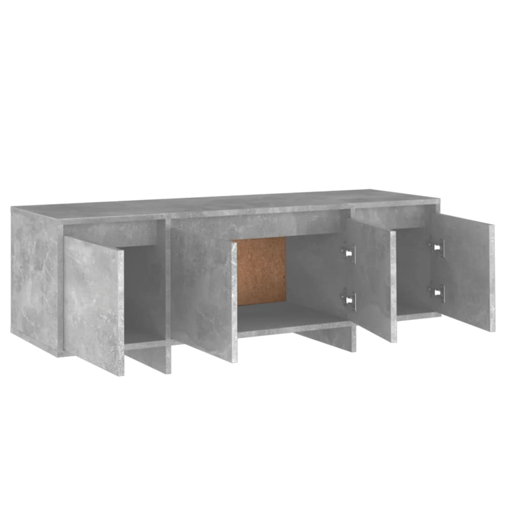 vidaXL TV skříňka betonově šedá 120 x 30 x 40,5 cm dřevotříska