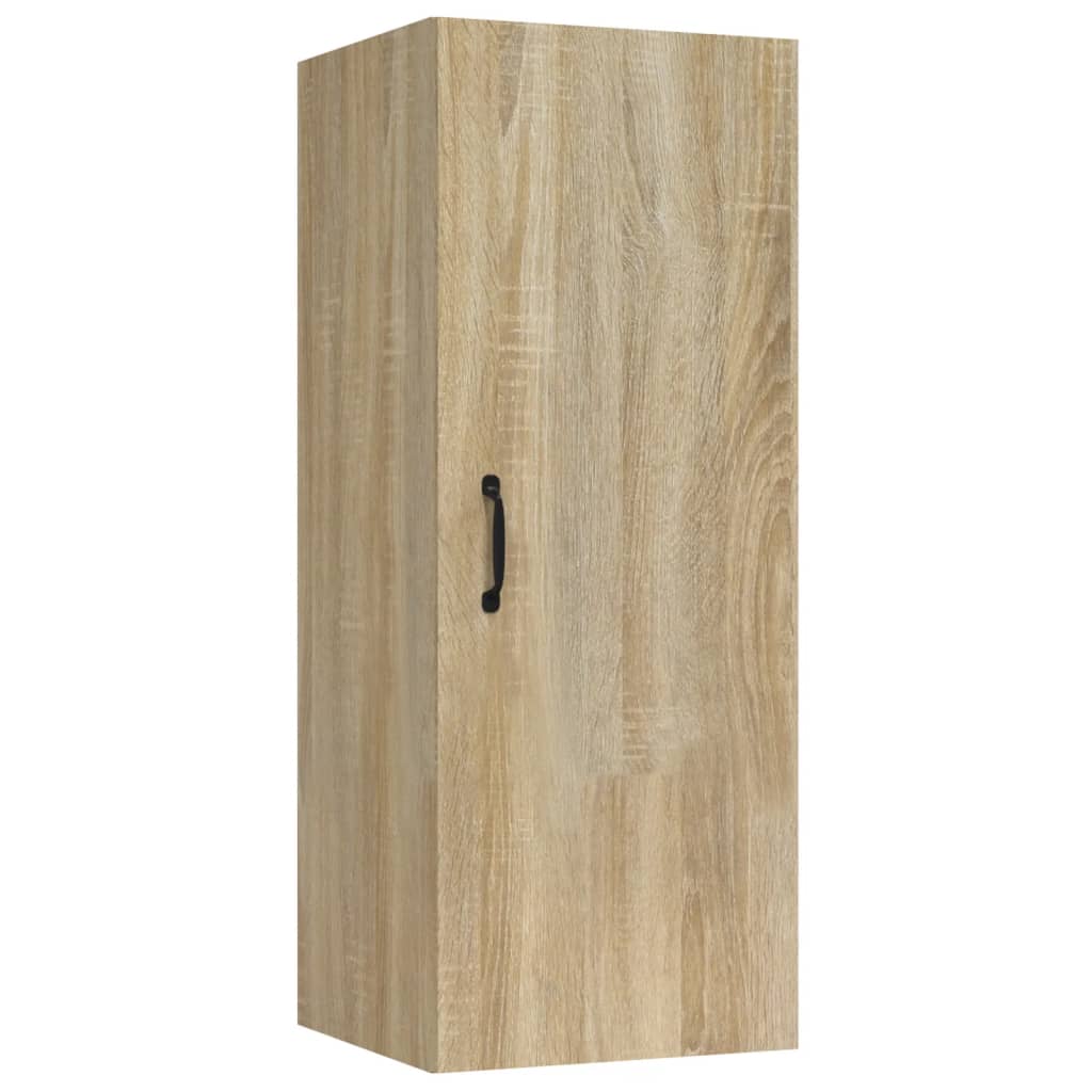 vidaXL Závěsná skříňka dub sonoma 34,5 x 34 x 90 cm kompozitní dřevo