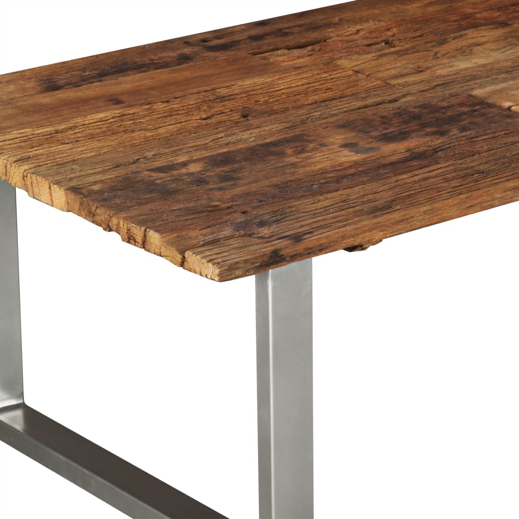 vidaXL Konferenční stolek masivní recyklované dřevo 100 x 60 x 38 cm