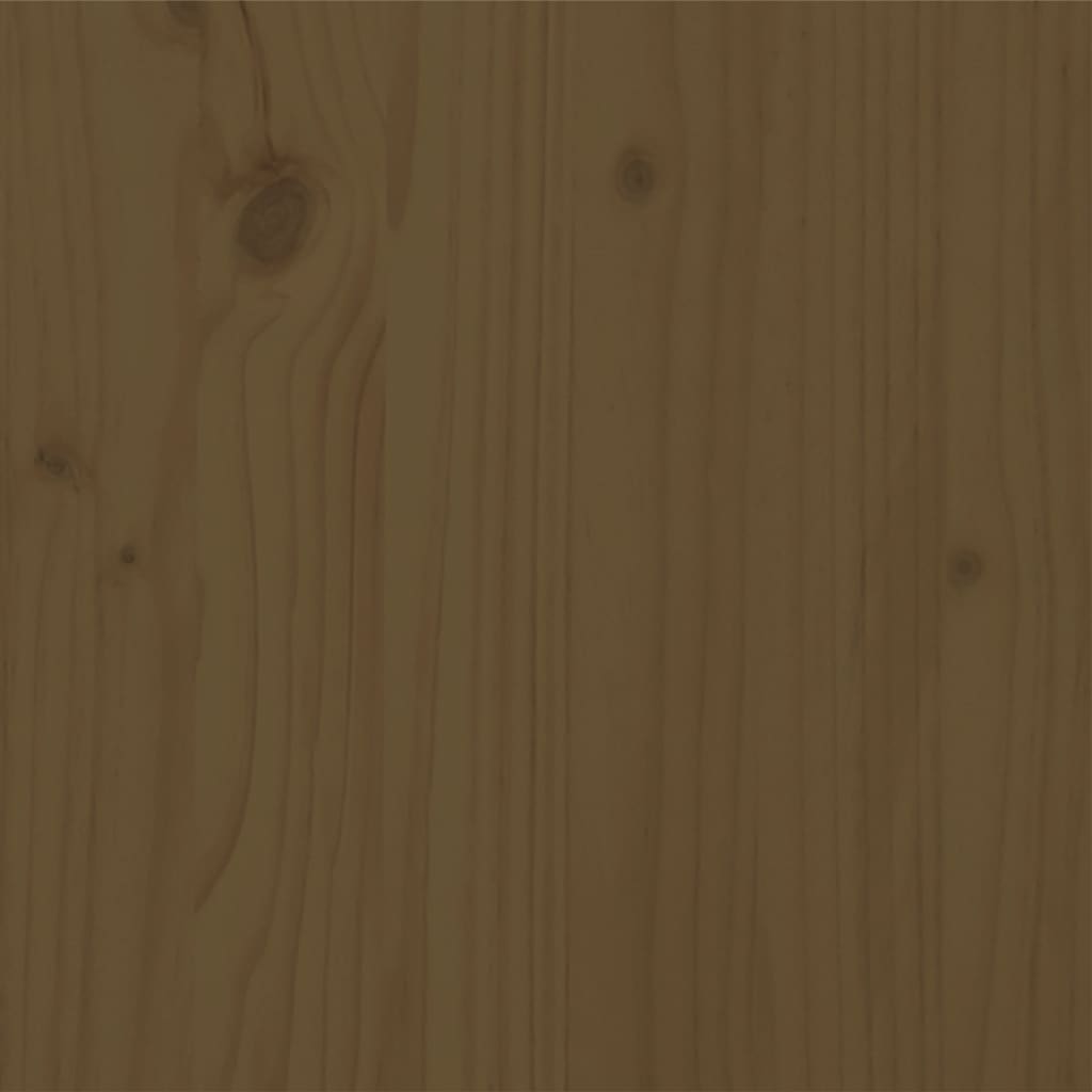 vidaXL Rám postele medově hnědý masivní borovice 120 x 200 cm