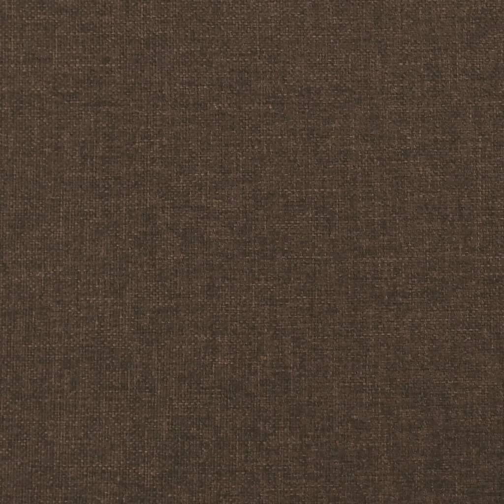 vidaXL Taštičková matrace tmavě hnědá 80 x 200 x 20 cm textil
