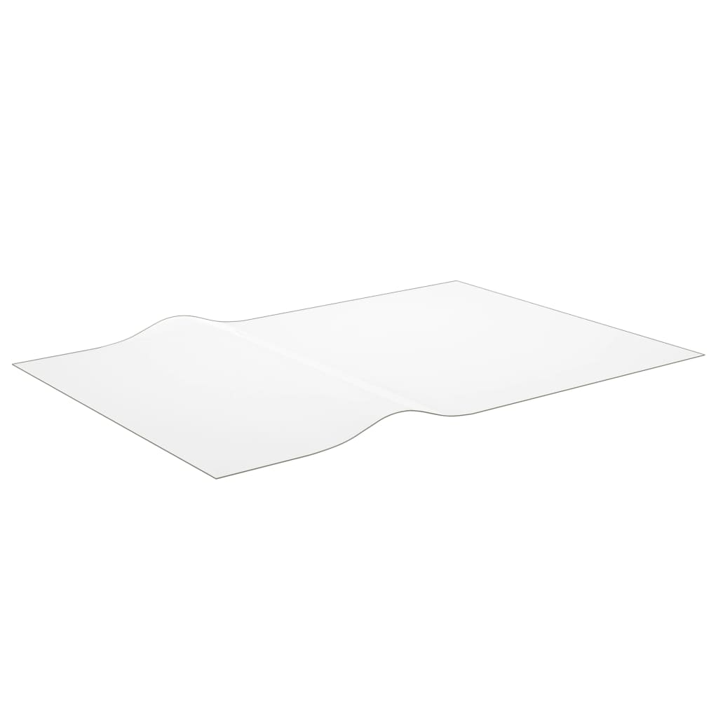 vidaXL Ochranná fólie na stůl průhledná 160 x 90 cm 1,6 mm PVC