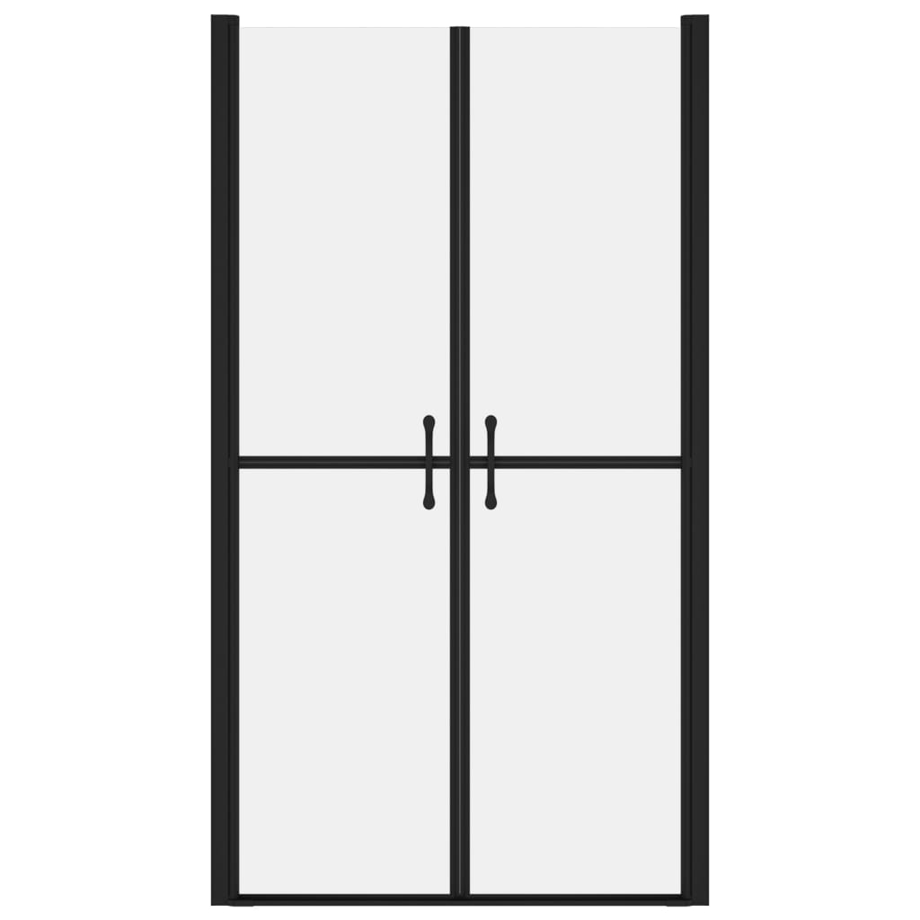 vidaXL Sprchové dveře matné ESG (88–91) x 190 cm