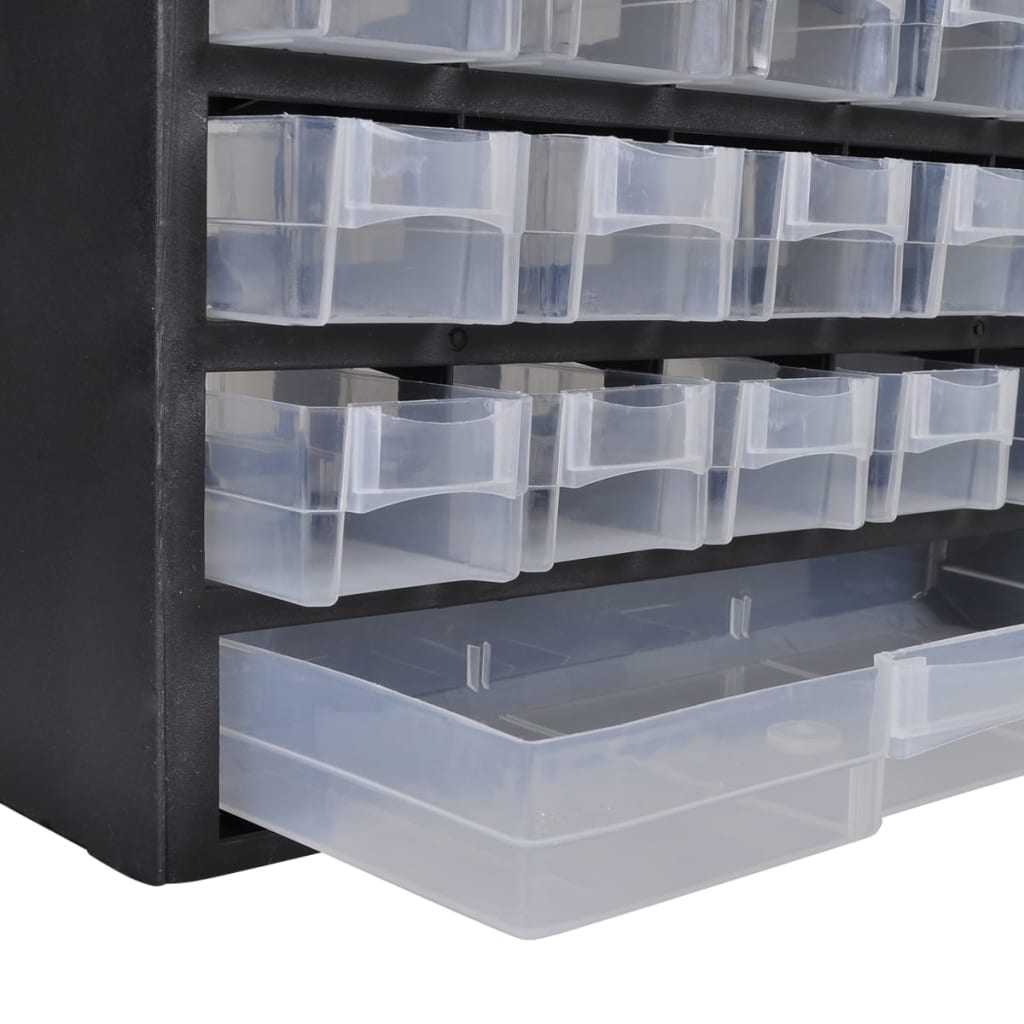 vidaXL Box na nářadí se 41 zásuvkami 2 ks plastový