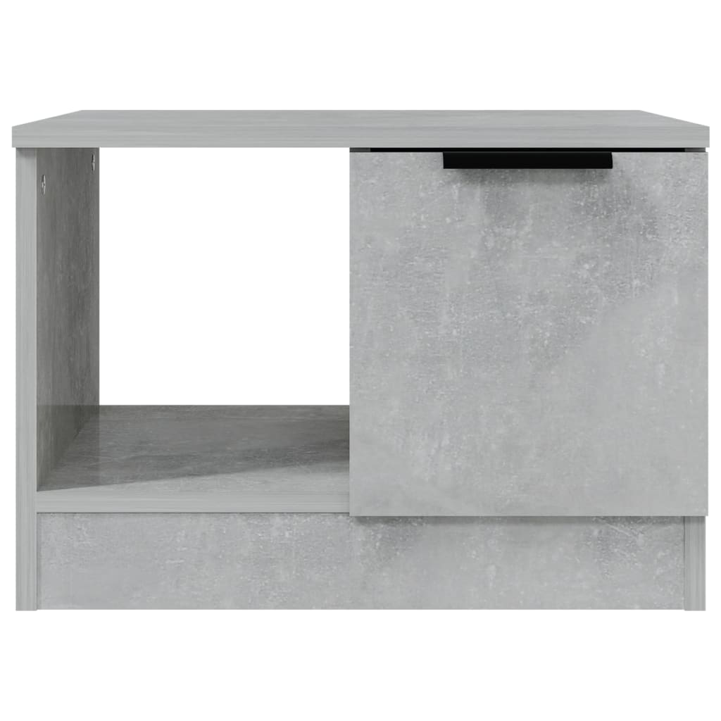vidaXL Konferenční stolek betonově šedý 50x50x36 cm kompozitní dřevo