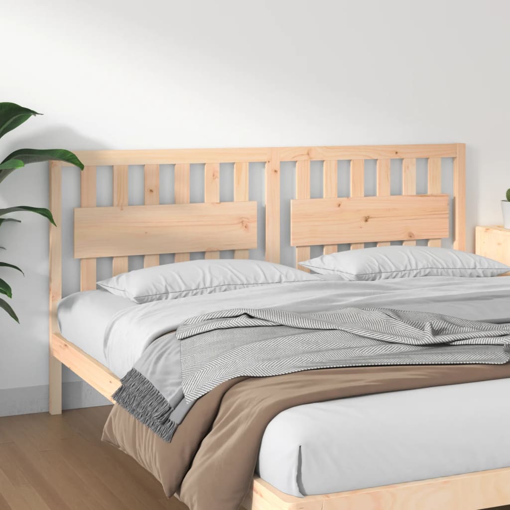 vidaXL Čelo postele 185,5 x 4 x 100 cm masivní borovice