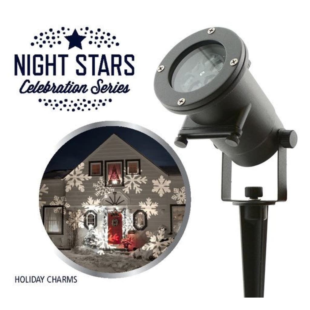 Night Stars LED světlo Holiday Charms 6 vzorů 12 W NIS004
