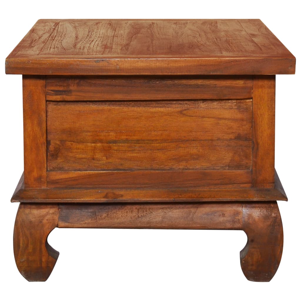 vidaXL Konferenční stolek 80 x 50 x 40 cm masivní teakové dřevo
