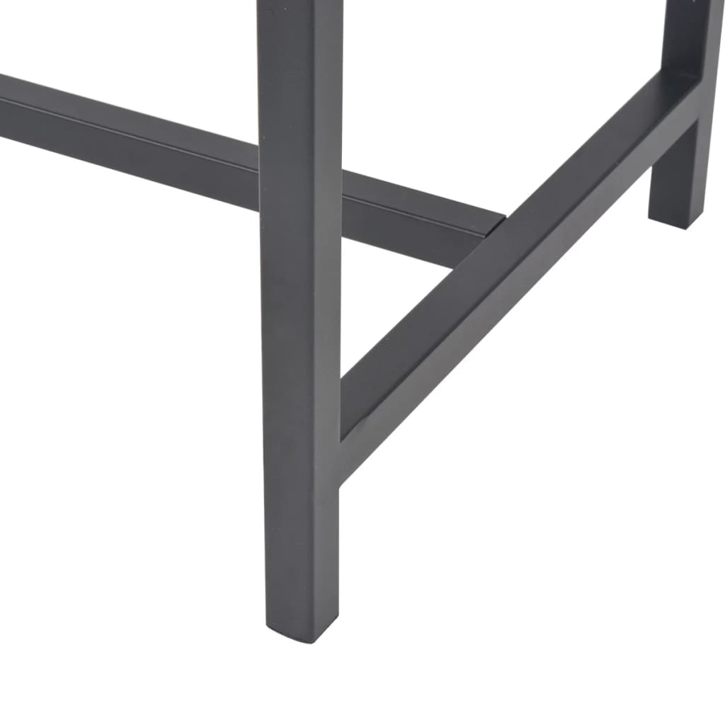 vidaXL Odkládací stolek, jasan, 119x53x79 cm