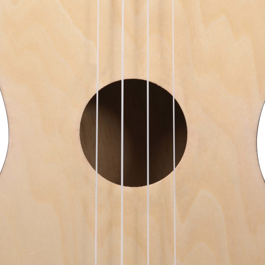 vidaXL Set sopránové ukulele s obalem pro děti světlé dřevo 23"