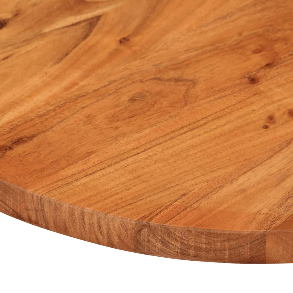 vidaXL Stolní deska 100 x 40 x 3,8 cm oválná masivní akáciové dřevo