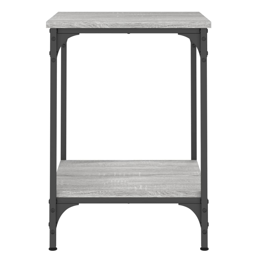 vidaXL Konferenční stolek šedý sonoma 40 x 40 x 55 cm kompozitní dřevo